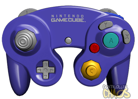 Indigo - Retro Nintendo Gamecube - Custom Controllers - Controller Chaos